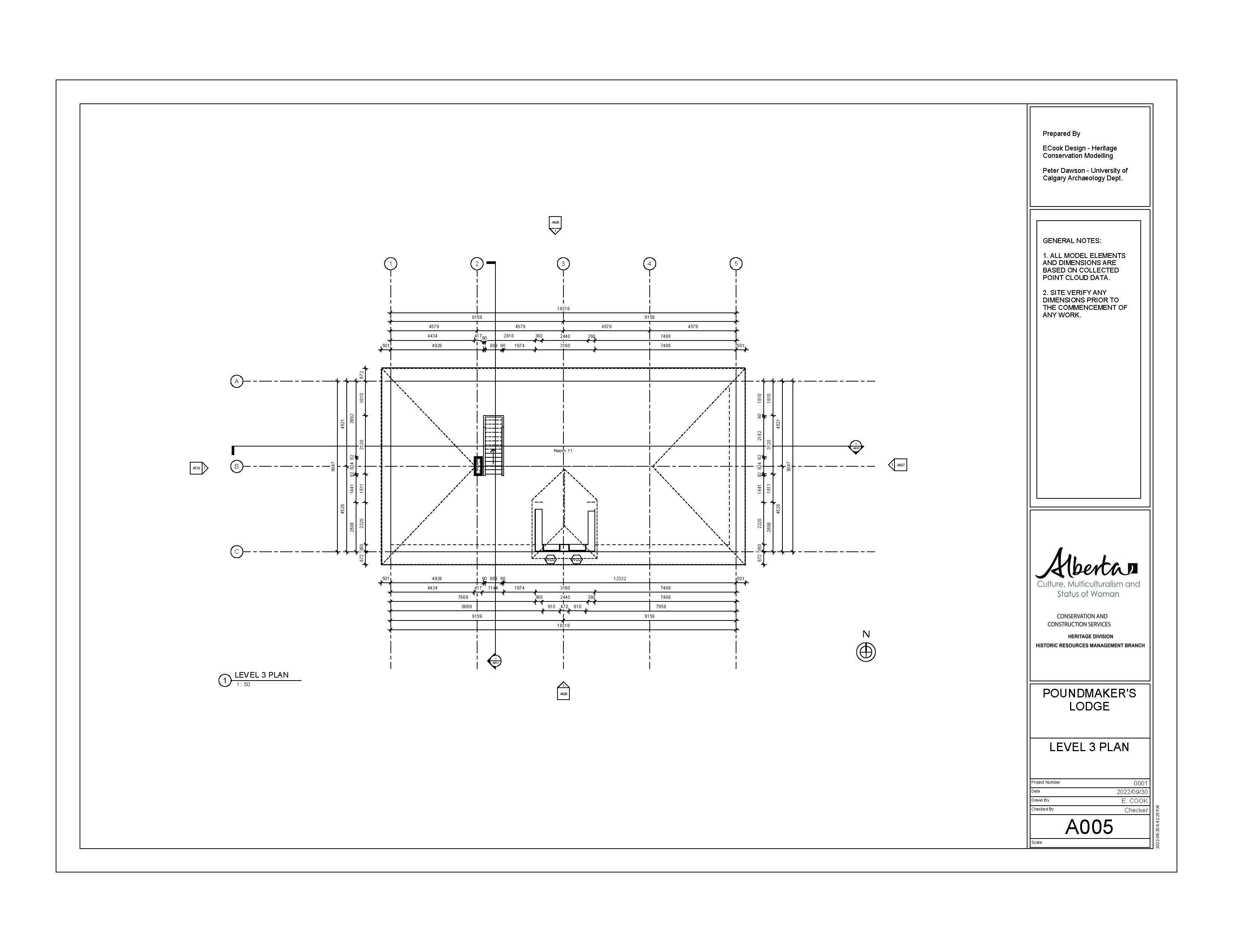 Fourth Floor Plan