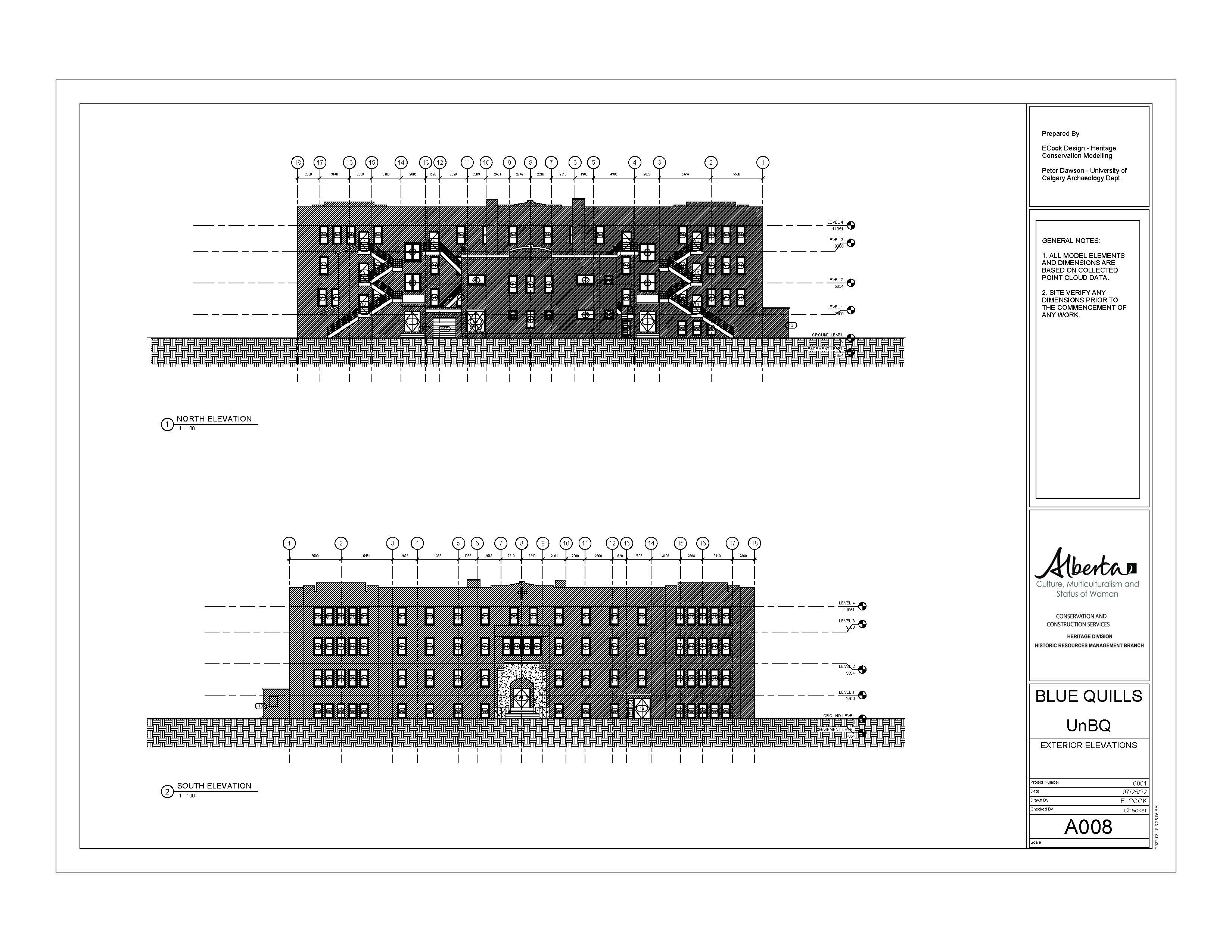 Exterior Elevation UnBQ