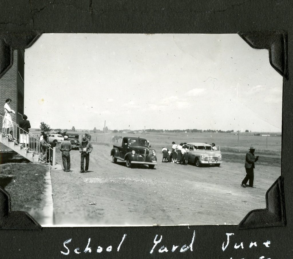 Front of Old Sun ca. 1952. From Shingwauk Residential Schools Centre, Algoma University