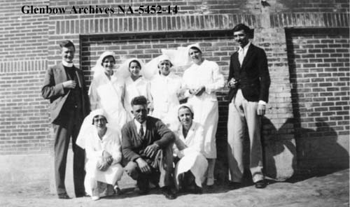 Staff at Old Sun. 1935-1938. NA-5452-14. Courtesy of The Glenbow Archives.